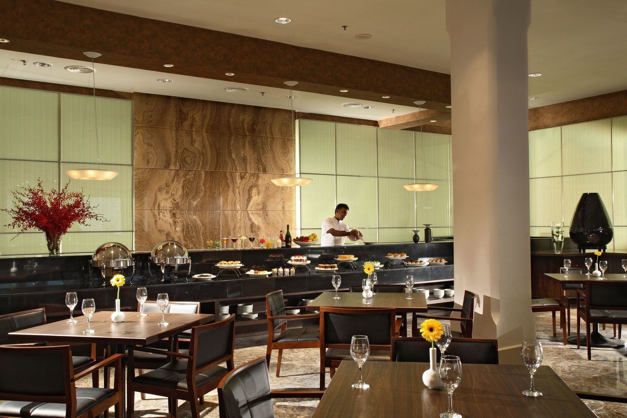 York Hotel Singapur Restaurante foto